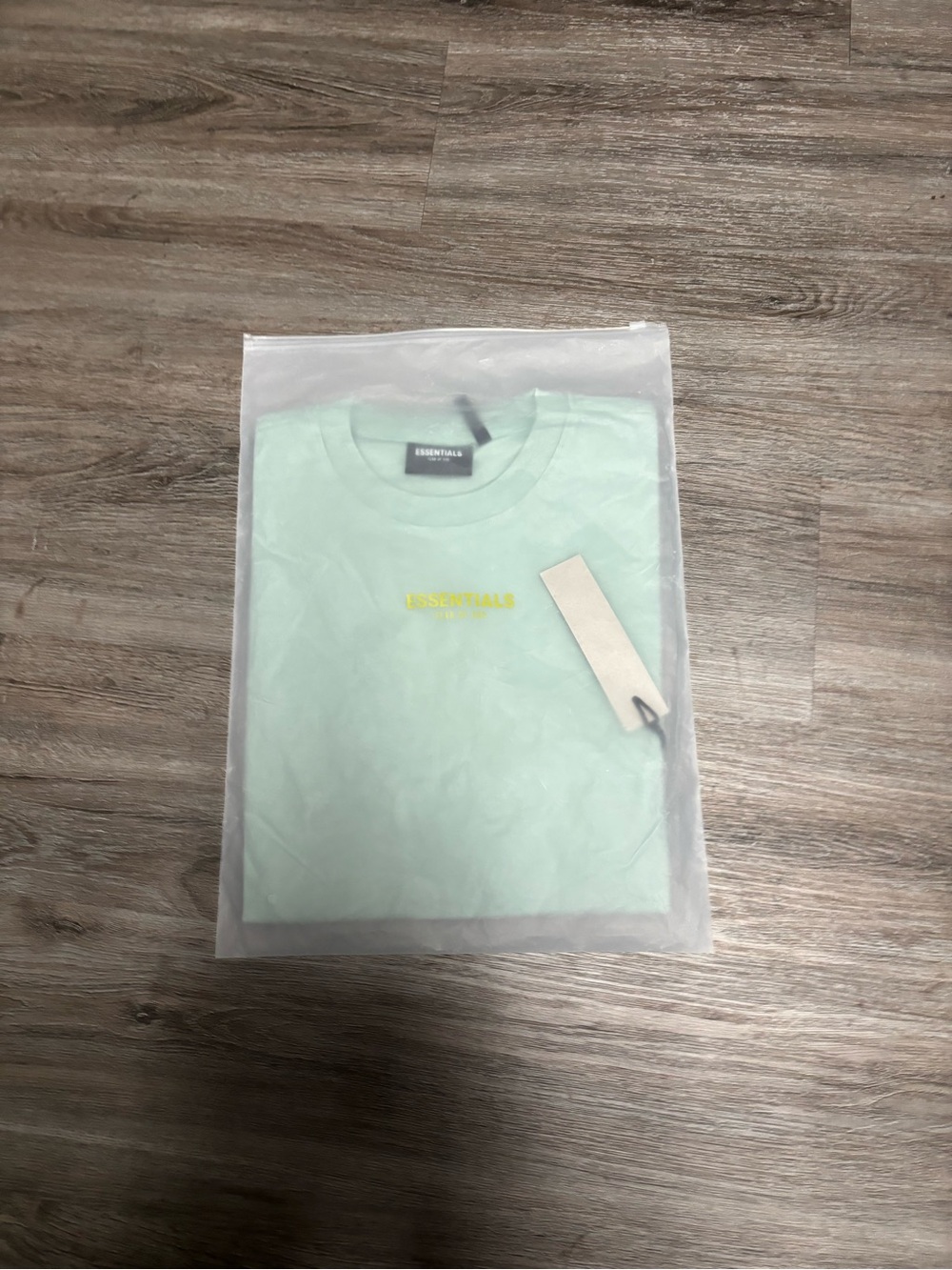FW19 fear of god essentials blue tee - Picture 5 of 5
